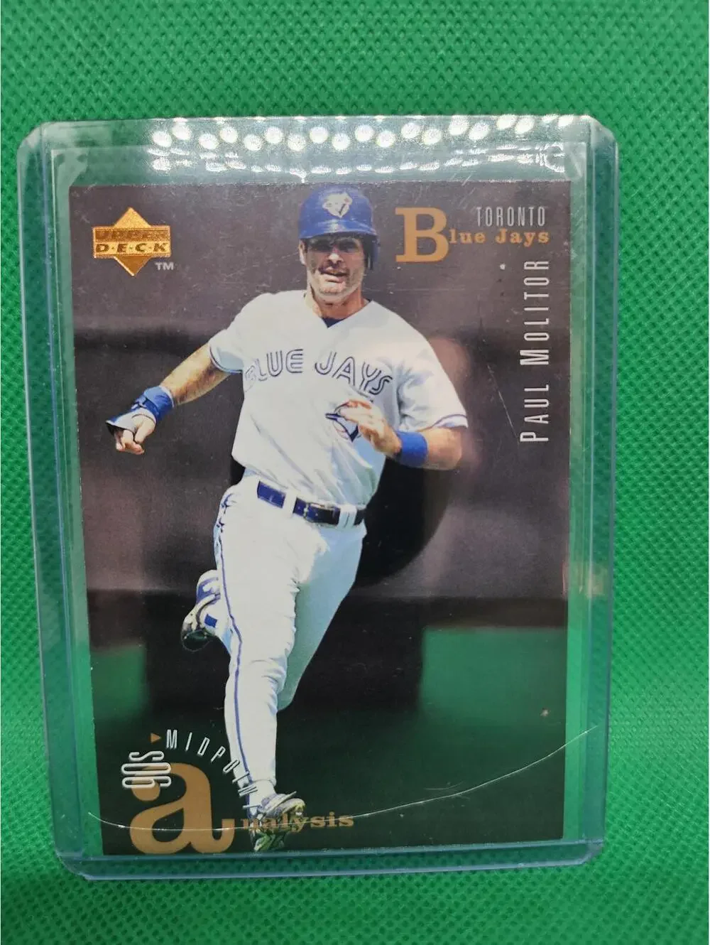 Paul Molitor 1995 Upper Deck 90's Midpoint Analysis #107 - HOF - RAW Mint